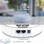Asus MAPAC1300 Lyra Mini Dual Band Whole-Home Mesh WiFi System Pack of 3