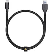 Aukey Braided USB 3.1 To USB-C Cable 1.2m Black
