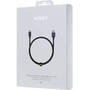 Aukey Braided USB 3.1 To USB-C Cable 1.2m Black