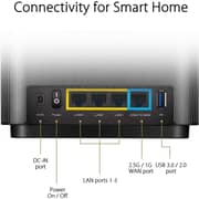 Asus XT8 ZenWiFi AX6600 Wireless Tri-Band Mesh Wi-Fi System Pack of 2