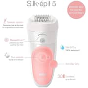 Braunx Silk-epil 5 Wet & Dry Epilator SES9-720