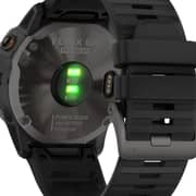 Garmin 010-02157-21 Fenix 6X Pro Solar Smartwatch Titanium Carbon Grey