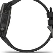 Garmin 010-02157-21 Fenix 6X Pro Solar Smartwatch Titanium Carbon Grey