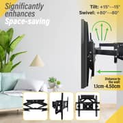 WB TV Wall Bracket 40inch to 65inch Black