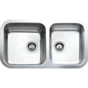TEKA Undermount Stainless Steel Sink Dual‑Bowl Overflow - BE 2B 845 R