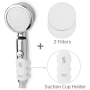 Showerfree Shower Head Holder Silver