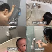 Showerfree Shower Head Holder White