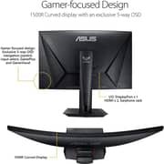 Asus VG27VQ TUF 1920 x 1080 Curved Gaming Monitor Black 27