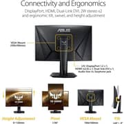 Asus VG27VQ TUF 1920 x 1080 Curved Gaming Monitor Black 27