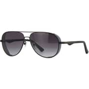Police Aviator Black Sunglasses For Men SPL721-01HM-60