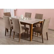 Pan Emirates Winsome Dining Set 1+6 180*90*78cm