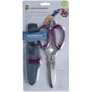 Colourworks 10 in 1 Multi-Function Edgekeeper Scissor 2pc Set