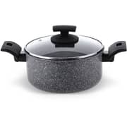 Rossetti Elementi Natura - Casserole 20cm with Glass Lid #1335