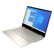 HP Pavilion x360 14M-DW0023DX Convertible Touch Laptop - Core i5 1GHz 8GB 256GB Shared Win10 14inch FHD Gold English Keyboard 2 Pin Adapter