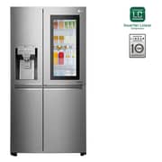 LG Side by Side Refrigerator InstaView Door-in-Door Hygiene FRESH+ ThinQ 601 Litres GR-X259CSBV