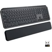 Logitech Keys Plus Advanced Illuminated Wireless Keyboard 430.2mm Grey