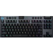 لوحة مفاتيح لوجيتك تينكيليس لايت سبيد  RGB  كليك لاسلكية  368mm  أسود