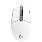 Logitech Lightsync Gaming Mouse 62.15mm White