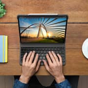 Logitech Slim Folio Pro Keyboard Case Balck for iPad Pro 11