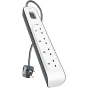 Belkin BSV400AF2M 4 Way Power Strip 2m