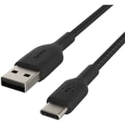 Belkin Boost↑Charge™ Braided Usb-C To Usb-A Cable, 2M, Black