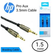 HP Pro AUX 3.5mm Cable Black 1.5m Black