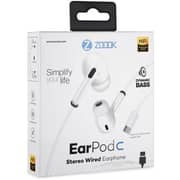 Zoook EARPOD C USB Type-C In Ear Headset White