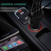 Aukey 4 Port Quick 3.0 Car Charge Black