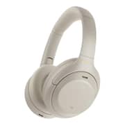 Sony WH Wireless Noise Cancelling Over-Ear Headphones - Silver