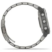Garmin 010-02158-23 6 Fenix Sapphire Titanium Band Watch Grey W/Ti