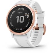 Garmin 010-02159-11 6S Pro Fenix Rose Band Watch Gold W/ White