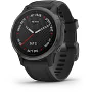 Garmin 010-02159-25 6S Fenix Sapphire Carbon Band Watch Grey Dlc W/Black