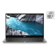 Dell XPS 13 Laptop - Core i5 1.6GHz 8GB 256GB Shared Win10 13.3inch FHD Silver English/Arabic Keyboard