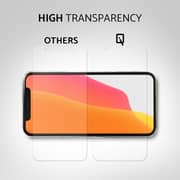 IQ Silicon Clear Case with Tempered Glass Screen Protector Samsung Galaxy A51