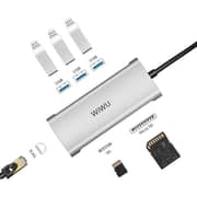 Wiwu ALPHA631 6 In 1 USB Type-C Hub