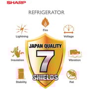 Sharp Top Mount Refrigerator 650 Litres SJSR685HS3