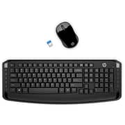 HP Wireless English/Arabic Keyboard and Mouse 46.5cm Black