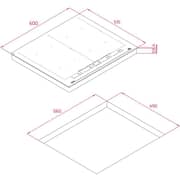 TEKA DirectSense IZF 68600 60cm DirectSense with FullFlex Induction with temperature sensors