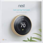 Google T3032US Nest Learning Thermostat 3rd Gen Brushed Brass (International Version)
