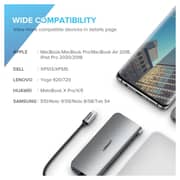 UGreen CM212 Docking Station 6-in-1 From USB C Multi Functional Hub