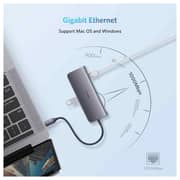 UGreen CM212 Docking Station 6-in-1 From USB C Multi Functional Hub