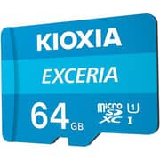 Kioxia Exceria Plus MicroSDXC 64GB Blue LMEX1L064GG2