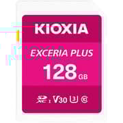 Kioxia Exceria Plus SDXC Card 128GB Rose LNPL1M128GG4
