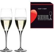 Riedel 6409/08 Heart To Heart Champagne Set Of 2 Set Of 2