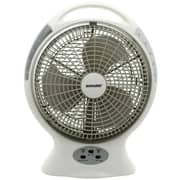 Sonashi Rechargeable Oscillating Table Fan SRF-412