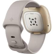 Fitbit FB512GLWT Sense Fitness Tracker Lunar White/Soft Gold