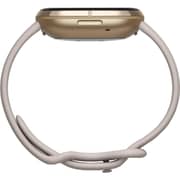 Fitbit FB512GLWT Sense Fitness Tracker Lunar White/Soft Gold