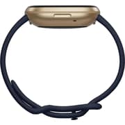 Fitbit FB511GLNV Versa 3 Fitness Smartwatch Midnight/Soft Gold