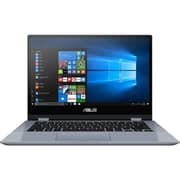 Asus Vivobook TP412 FAEC598 Laptop Core i3 2.1GHz 4GB 128GB Win10 14inch FHD Galaxy Blue English/Arabic Keyboard