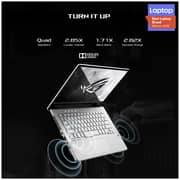 Asus ROG Zephyrus G14 GA401II-HE046T Gaming Laptop - Ryzen 7 2.9GHz 16GB 512GB 4GB Win10 14inch FHD White NVIDIA GeForce GTX 1650Ti